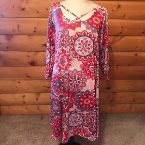 Grapent floral print dress NWT